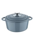 Pentola blu Noia San Ignacio con coperchio - D. 25,5x12cm