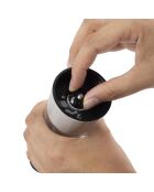 Zwart/grijze elektrische pepermolen - D. 5,6x22cm