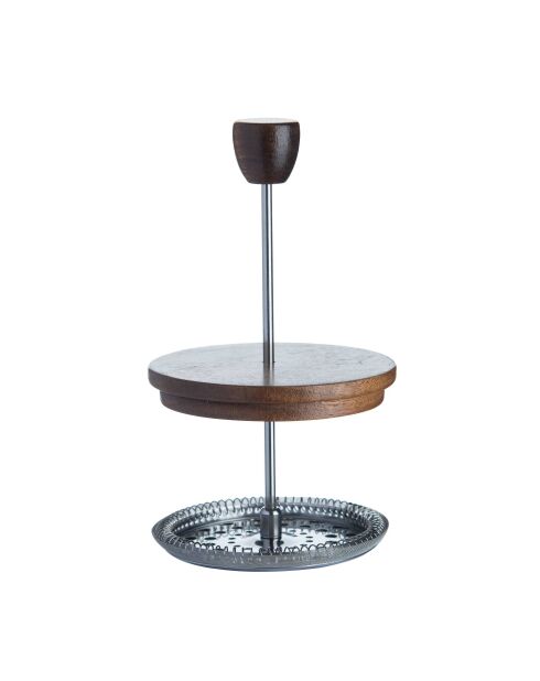 Cafetière à piston Noia San Ignacio transparente - D. 15,8x10x18,8cm