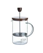 Cafetière à piston Noia San Ignacio transparente - D. 15,8x10x18,8cm