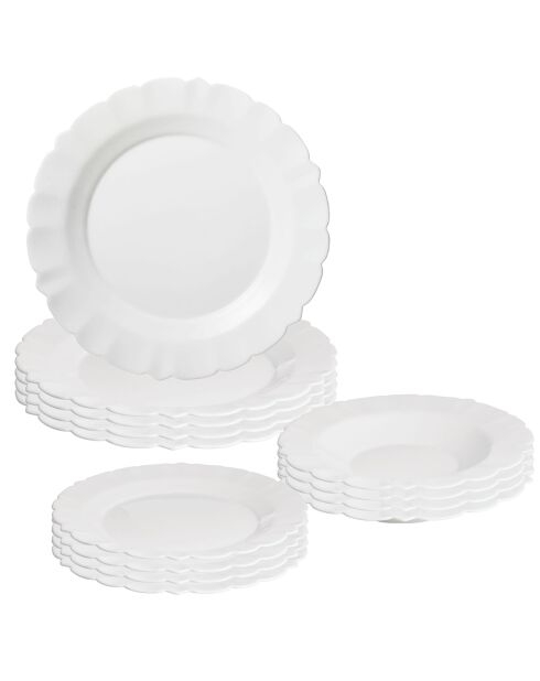 Tafelset San Ignacio weiß - 12-teilig