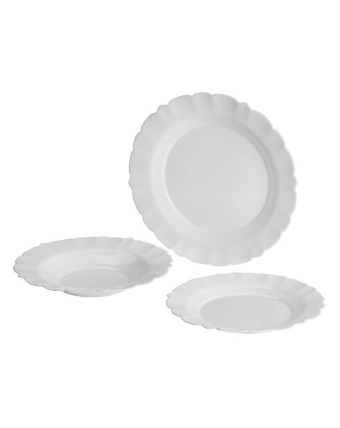 Tafelset San Ignacio weiß - 12-teilig