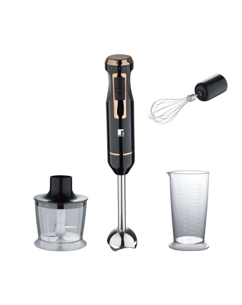 Batidora de mano blanca 3 en 1 de 1000 W