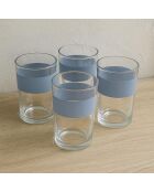 Lot de 4 Verres Noia San Ignacio transparents 0,5 L