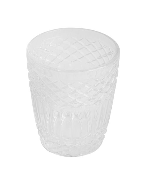 Lot de 8 Verres  transparents - 300ml