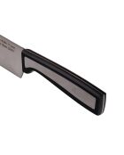 Couteau santoku tranchant MasterPro argenté - D. 17,5cm