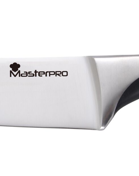Couteau de chef élégance MasterPro argenté - D.20cm