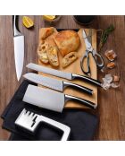 Couteau de chef élégance MasterPro argenté - D.20cm