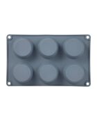 Noia San Ignacio Muffinförmchen, blau, Durchmesser 26,8 x 16,5 x 3 cm, 6 Stück