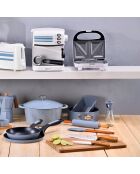 Noia San Ignacio Muffinförmchen, blau, Durchmesser 26,8 x 16,5 x 3 cm, 6 Stück