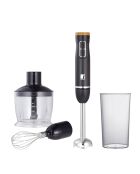 Olivar 1000W zwart/bruin/transparante staafmixerset - 600 ml