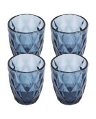 Lot de 8 Verres  bleus - 260 ml
