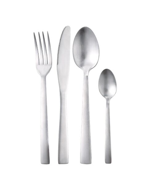 Service de couverts de 24 pièces argenté