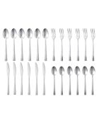 Service de couverts de 24 pièces argenté