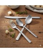 Service de couverts de 24 pièces argenté