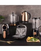 1800W Elektrischer Wasserkocher, Chrom, 1,7 l