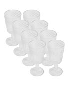 Lot de 8 Verres  transparents - 300 ml