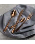 Lot de 16 Pièces de couverts cuivre