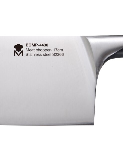 Couteau de chef Hachette elegance MasterPro argenté - D. 20 cm