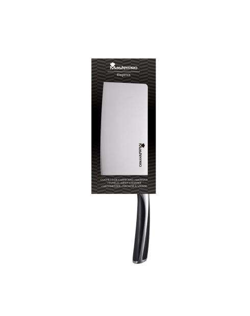 Couteau de chef Hachette elegance MasterPro argenté - D. 20 cm