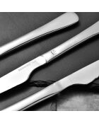 Lot de 6 Couteaux à steak argentés - D. 23 cm