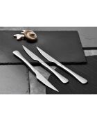 Lot de 6 Couteaux à steak argentés - D. 23 cm