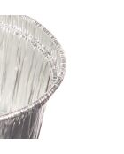 Set mit 10 verchromten Tortenformen