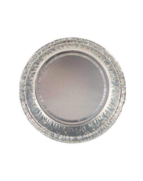 Set mit 10 verchromten Tortenformen