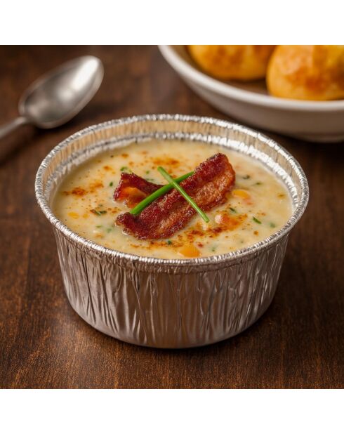 Set mit 10 verchromten Tortenformen