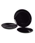 San Ignacio Tafelset schwarz - 12-teilig