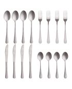 Lot de 16 Couverts Noia San Ignacio gris