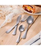 Lot de 16 Couverts Noia San Ignacio gris