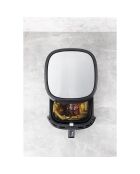 Olievrije airfryer 1800 W 6 L zwart, zilver
