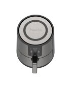 Lot de Friteuse à air Rocket sans huile et 1500 W 3,6 L noire /argentée