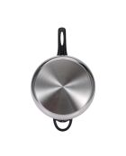 Olla a presión de 9 litros apta para inducción cromada - D. 24 x 24 cm