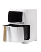 Freidora blanca de 1800 W - 6,9 L