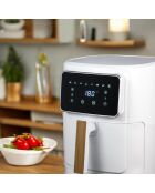 Freidora blanca de 1800 W - 6,9 L