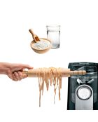 260W Nudelmaschinen-Set in Schwarz/Silber