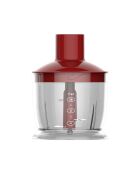Batidora de mano Maroon 1000W con accesorios rojos/plateados 600ml