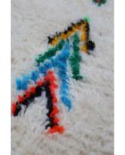 Tapis collection intemporel multicolore - 100x80cm