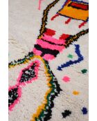 Mehrfarbiger Berberteppich - 248x204cm