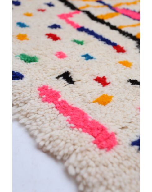 Mehrfarbiger Berberteppich - 248x204cm