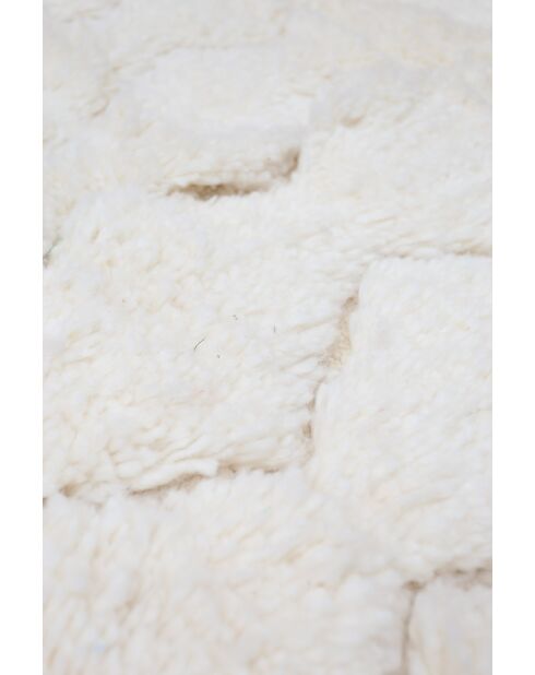 Beni Ouarain zwart en wit tapijt - 341x242cm