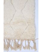 Beni Ouarain zwart en wit tapijt - 341x242cm