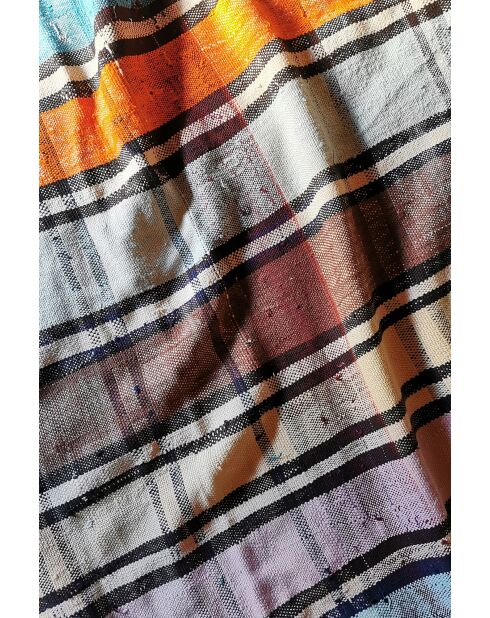 Plaid berbero antico marocchino multicolore