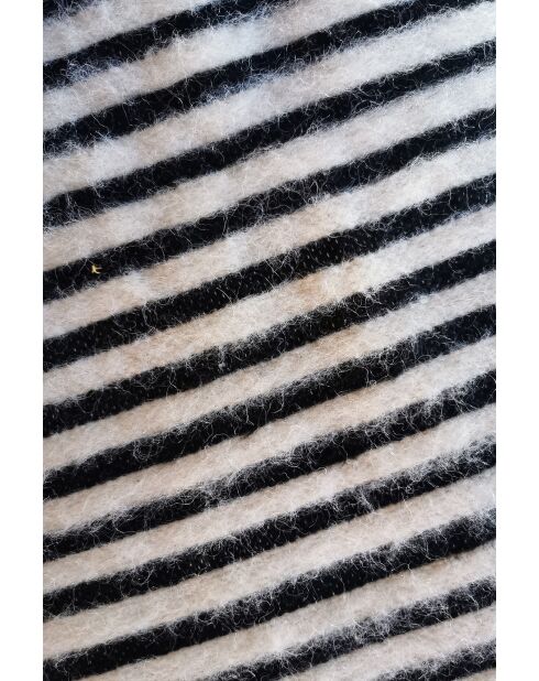 Berberdecke mit bunten senffarbenen Pompons - 300x200cm