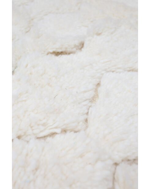 Tapis Béni Ouarain collection intemporel noir et blanc - 348x245