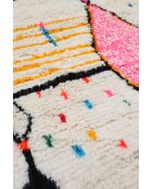 Tappeto berbero multicolore - 215x197cm