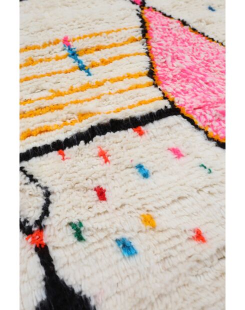 Tappeto berbero multicolore - 215x197cm