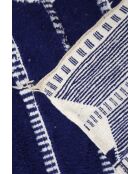 Beni Ouarain zwart en wit gangtapijt - 278x85cm